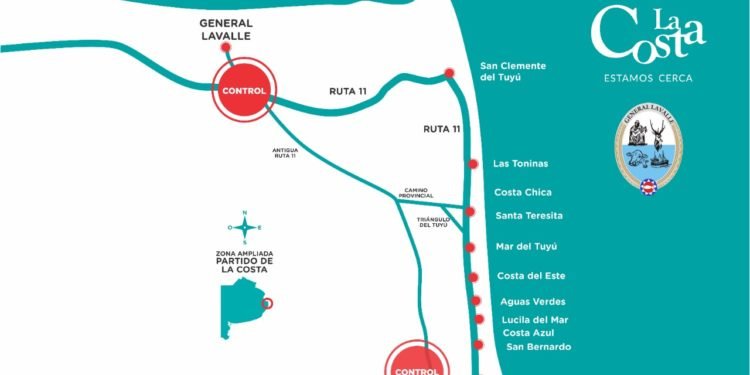 LA COSTA Y GENERAL LAVALLE: Los intendentes de La Costa y Lavalle firmarán un convenio sanitario que da inicio a una nueva era en la relación de dos distritos hermanos