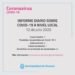 PINAMAR: INFORME DIARIO SOBRE COVID-19 A NIVEL LOCAL – 12 de Julio 2020