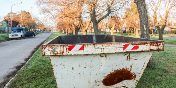 GENERAL MADARIAGA: Movilizaron los contenedores a otros sectores del barrio Quintanilla