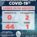 GENERAL LAVALLE: covid-19, 24 de agosto
