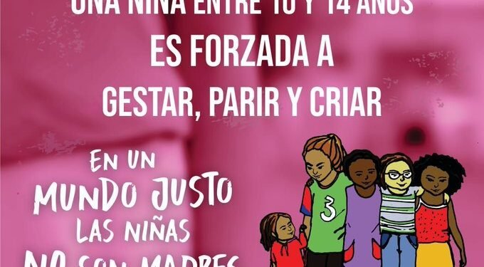 Mañana hay un «tuitazo» por el no embarazo infantil y la protección de la niñez