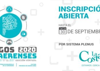 LA COSTA: Está abierta la inscripción para la edición virtual de los Juegos Bonaerenses 2020