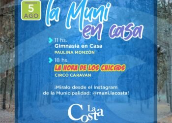 LA COSTA: «La Muni en Casa» ofrece variadas propuestas para disfrutar durante toda la semana desde Instagram