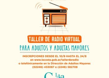 LA COSTA: Nueva propuesta para adultos mayores: comienza la pre-inscripción para un taller virtual de radio