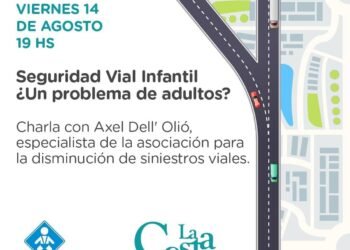 LA COSTA: Se brindará una charla virtual sobre seguridad vial infantil a través del Instagram de la Municipalidad