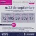 CHASCOMUS: covid-19, 23 de septiembre