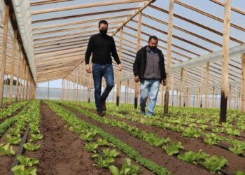 LA COSTA: Cristian visitó el predio de la futura Cooperativa de Horticultores de La Costa