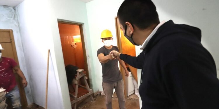 LA COSTA: Aguas Verdes: ampliación y remodelación de la Unidad Sanitaria, colocación de luminaria LED, nueva rotonda de ingreso y embellecimiento general