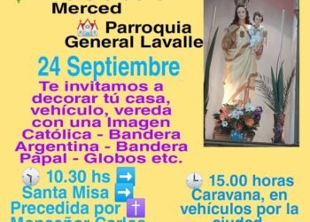 GENERAL LAVALLE: Mañana habrá asueto municipal por el «Día de la Patrona de General Lavalle»