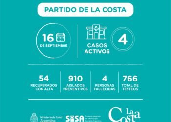 LA COSTA: 16 de septiembre