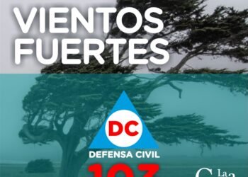 ALERTA METEOROLOGICO N° 2 PARA EL ESTE DE LA PROVINCIA DE BUENOS AIRES. CIUDAD AUTONOMA DE BUENOS  AIRES, RÍO DE LA PLATA. POR VIENTOS INTENSOS.