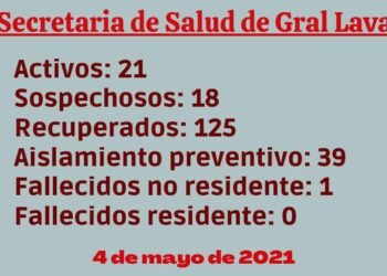 PARTIDO DE GENERAL LAVALLE, La Secretaría de Salud informa que en el día de la fecha: