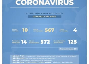 PARTIDO DE CASTELLI: Informe Epidemiológico: Domingo 9  de mayo de 2021