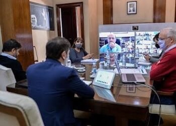 PARTIDO DE PILA: SEBASTIAN WALKER PARTICIPÓ DE UN NUEVO ENCUENTRO CON EL GOBERNADOR