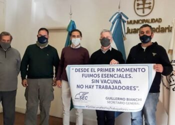PARTIDO DE GENERAL MADARIAGA: Representantes de la Cámara de Comercio se reunieron con autoridades del municipio