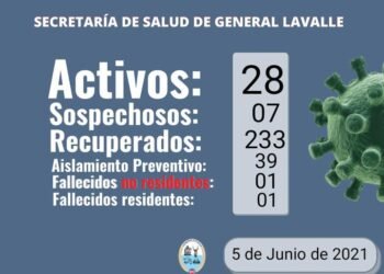 PARTIDO DE GENERAL LAVALLE, La Secretaría de Salud informa que