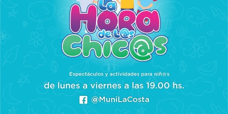 PARTIDO DE LA COSTA: Vuelve La Hora de l@s chic@s, la propuesta de diversión y educativa para acompañar a los alumnos y alumnas de nivel primario