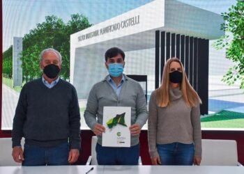 PARTIDO DE CASTELLI: SE FIRMÓ EL INICIO DE LA OBRA DEL PRIMER PARQUE INDUSTRIAL CASTELLI