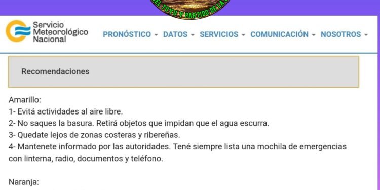 ATENCIÓN ACTUALIZACION ALERTA AMARILLO