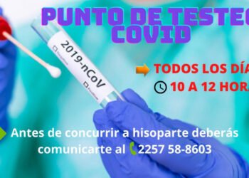 PARTIDO DE GENERAL LAVALLE: Recordaron el nuevo horario de funcionamiento del Punto de Testeo Covid