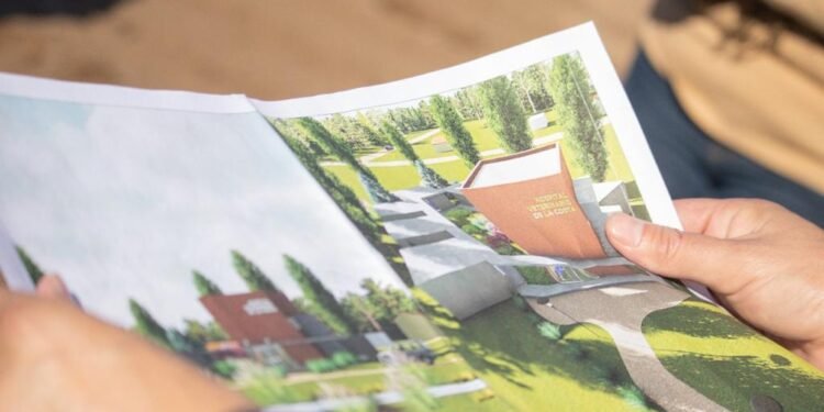 ÚLTIMO MOMENTO, PARTIDO DE LA COSTA: Cristian visitó el predio donde comenzaron los trabajos del Hospital Municipal Veterinario del Partido de La Costa