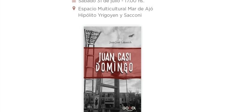 PARTIDO DE LA COSTA: Se presentará en Mar de Ajó la novela policial “Juan casi Domingo”