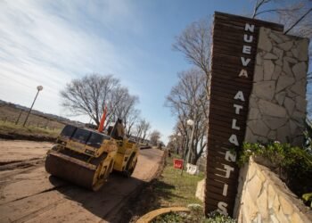 PARTIDO DE LA COSTA: Comenzaron los trabajos para la pavimentación del acceso a Nueva Atlantis