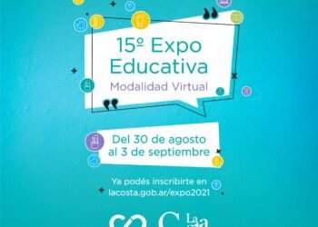 PARTIDO DE LA COSTA: Con charlas y contenidos virtuales, hoy comienza la 15ª edición de la Expo Educativa