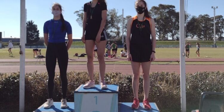 PARTIDO DE LA COSTA: Alumna de la Escuela Municipal de Atletismo subió al podio en el Campeonato Provincial disputado en Mar del Plata