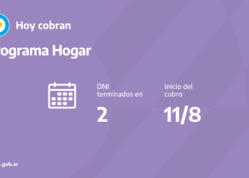 ANSES CALENDARIOS DE PAGO DE HOY MIÉRCOLES 11 DE AGOSTO