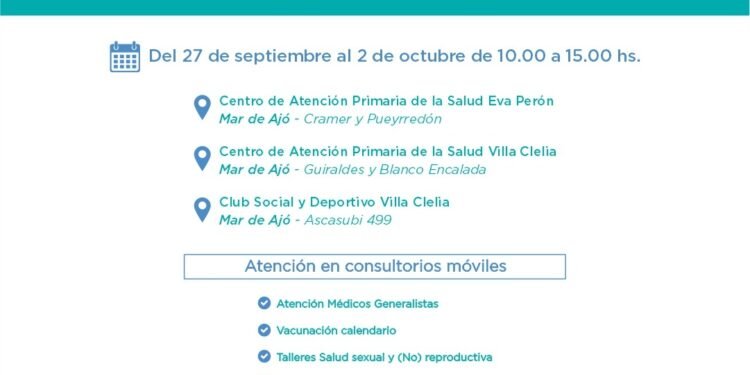 PARTIDO DE LA COSTA: Llega al Partido de La Costa el programa nacional Integrar Salud que recorrerá los barrios en un trabajo articulado de prevención