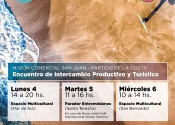 PARTIDO DE LA COSTA: El Partido de La Costa realizará un intercambio productivo y turístico con la provincia de San Juan