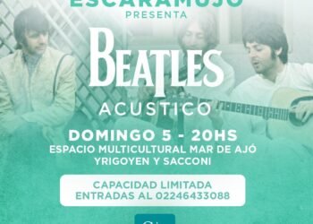 PARTIDO DE LA COSTA: Con Escaramujo, inicia el ciclo de espectáculos gratuitos acústicos que rinden tributo a grandes bandas nacionales e internacionales