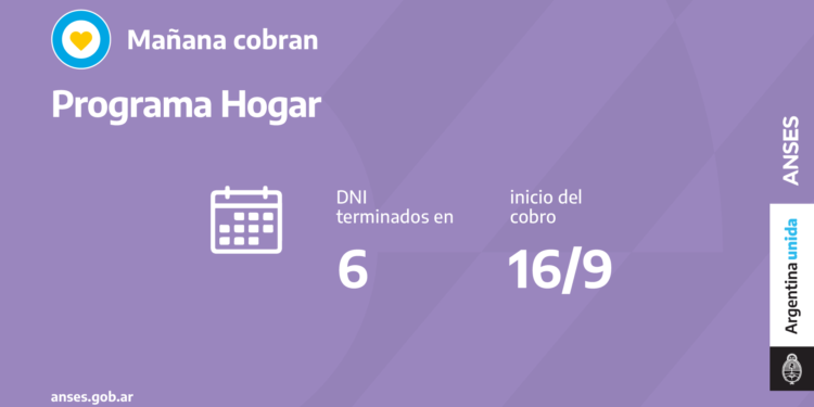 ANSES CALENDARIOS DE PAGO DEL JUEVES 16 DE SEPTIEMBRE