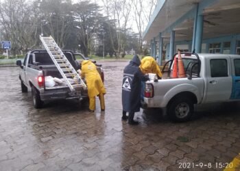 PARTIDO DE GENERAL MADARIAGA: Nota – Defensa Civil y Bomberos realizaron más de 160 intervenciones por el fuerte temporal