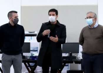 PARTIDO DE LA COSTA: Junto al ministerio de Desarrollo Social de la Nación, Cristian entregó equipamiento para los Centros de Primera Infancia