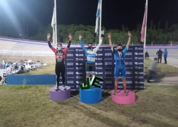 PARTIDO DE LA COSTA: El ciclista del seleccionado nacional Lucas Vilar ganó en un campeonato provincial en San Luis