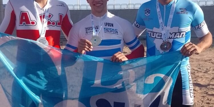 PARTIDO DE LA COSTA: El costero Lucas Vilar fue la figura sobresaliente del Campeonato Argentino de Pista con 4 medallas de Oro
