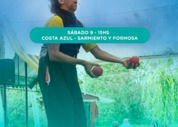 PARTIDO DE LA COSTA: Este sábado el programa Pasen y Vean continúa con espectáculos de circo en los barrios