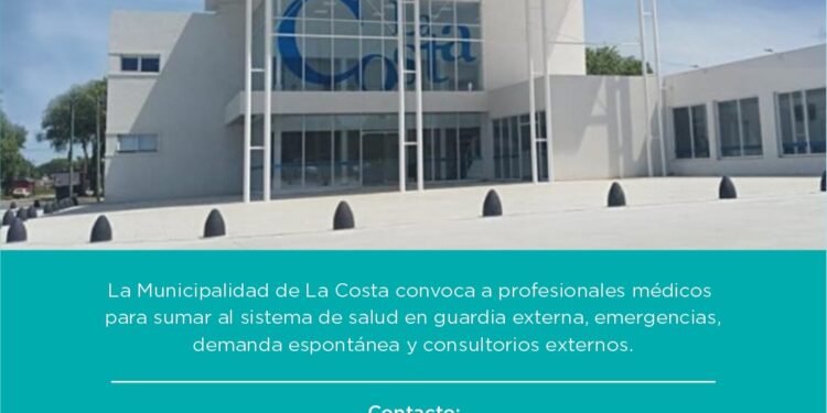 PARTIDO DE LA COSTA: Está abierta la convocatoria a profesionales de la salud que quieran sumarse al sistema sanitario del Partido de La Costa
