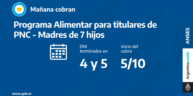 ANSES CALENDARIOS DE PAGO DEL MARTES 5 DE OCTUBRE