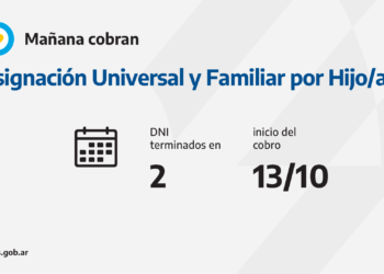 ANSES CALENDARIOS DE PAGO DEL MIÉRCOLES 13 DE OCTUBRE