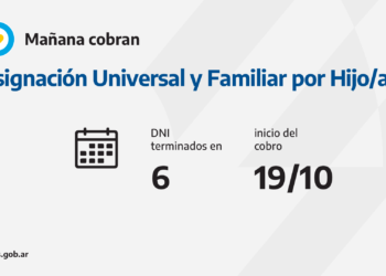 ANSES CALENDARIOS DE PAGO DEL MARTES 19 DE OCTUBRE