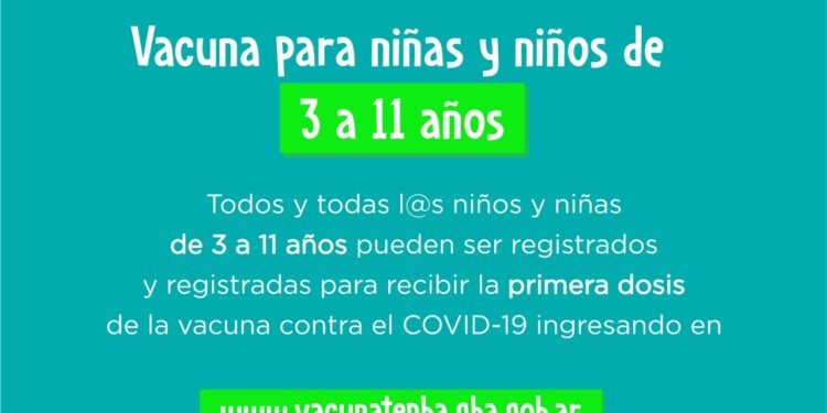 PARTIDO DE LA COSTA: Avanza la campaña de vacunación en el Partido de La Costa: comienza la aplicación de primeras dosis a menores de 3 a 11 años