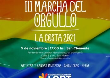 PARTIDO DE LA COSTA: El colectivo LGBTQI+ del Partido de La Costa realizará una nueva edición de la marcha del orgullo