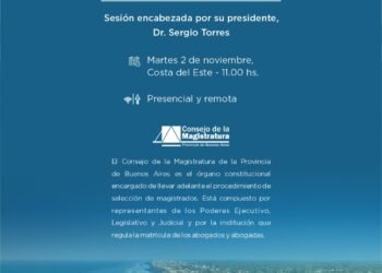 PARTIDO DE LA COSTA: Este martes el Partido de La Costa recibe al Consejo de la Magistratura