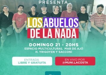 PARTIDO DE LA COSTA: Continúa el ciclo de shows acústicos en vivo con un tributo a Los Abuelos de la Nada