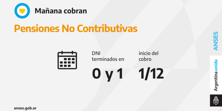 PARTIDO DE LA COSTA: ANSES CALENDARIOS DE PAGO DEL MIÉRCOLES 1º DE DICIEMBRE