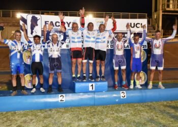 PARTIDO DE LA COSTA: El ciclista Aníbal Luna ganó medallas en el Campeonato Argentino Master de Pista que se disputó en Mar del Plata