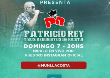 PARTIDO DE LA COSTA: Con un tributo a Patricio Rey y sus Redonditos de Ricota, continúa el ciclo de shows acústicos en vivo